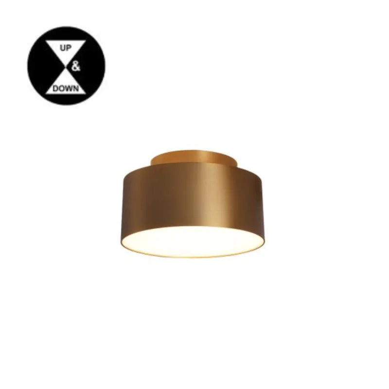 דקור צילנדר ונוס 24W פליז / שחור/ לבן