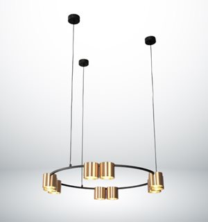 מנורת תלייה גלאסס קוטר 60 ס''מ