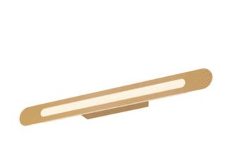 גוף תאורה מנורת קיר 18W 717 זהב (25450)