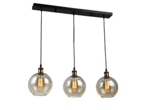 גוף תאורה וינטאג' קסטל*3 פס (22170)