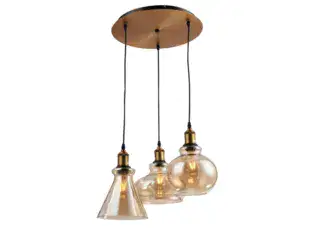 גוף תאורה וינטאג' באפלו 88 שלישיה (22283)