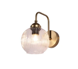 מנורת קיר זכוכית וינטאג' רייצ'ל