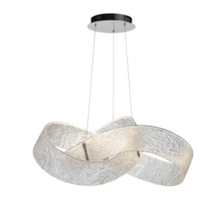 מנורת תלייה צמה עגולה בינונית