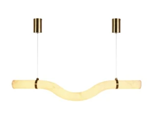 מנורת תלייה צינור אלבסטרה