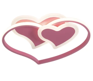 מנורת תקרה לבבות לחדר ילדים