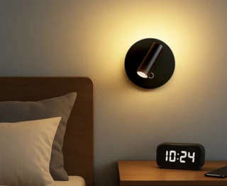 מנורת קיר דקורטיבית לקריאה מבחר צבעים