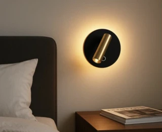 מנורת קיר דקורטיבית לקריאה מבחר צבעים