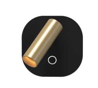 מנורת קיר דקורטיבית לקריאה בסיס מרובע