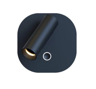 מנורת קיר דקורטיבית לקריאה בסיס מרובע