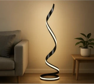 מנורה עומדת תלתל LED