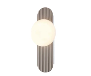 מנורת קיר דקורטיבית דגם 24021 קרם/שחור