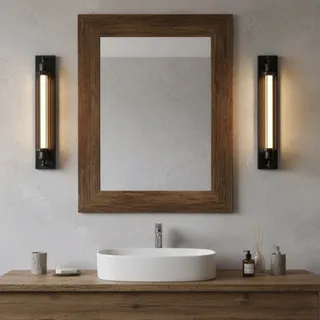 מנורת קיר 6W 740 שחור / זהב (25710)