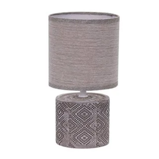 מנורת שולחן מודרנית אפורה 27261