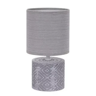 מנורת שולחן מודרנית אפורה 27261