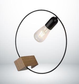 מנורת קיר מעץ גלילאו