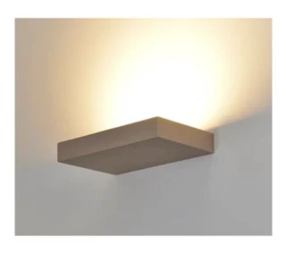 מנורת קיר אפלייט ארוך זהב LED CCT