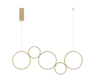 מנורת תלייה נויה תליה זהב LED CCT