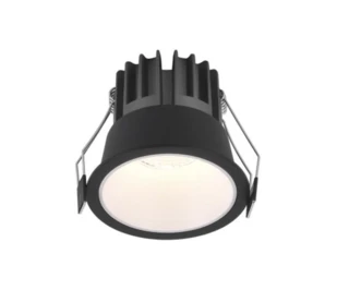 שקוע קלאס LED 12W שחור +לבן (27341)1