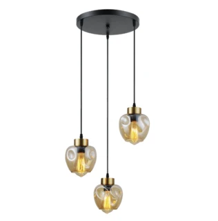 מנורת תלייה וינטאג' שלישיה גלוריה