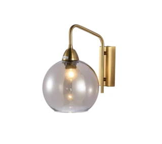 מנורת קיר וינטאג' זכוכית קסטל