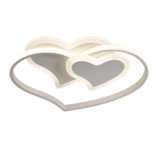 מנורת תקרה לבבות לחדר ילדים