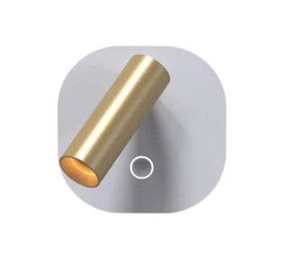 מנורת קיר דקורטיבית לקריאה בסיס מרובע