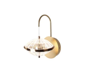 מנורת קיר אלגנטית מצנח פחוס