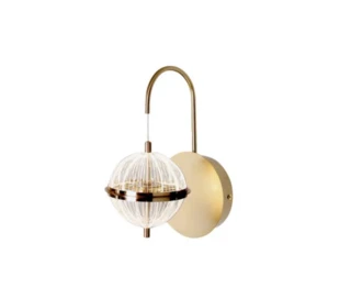 מנורת קיר אלגנטית מצנח כדור קטן