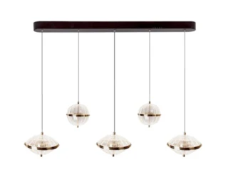 מנורת תלייה מצנח * 5 על פס