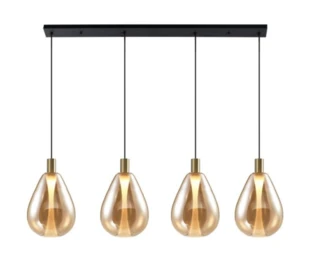 מנורת תלייה קאיין רביעיה על פס