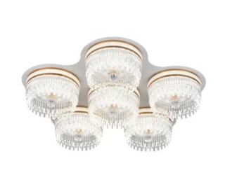 גוף תאורה צמוד תקרה מפואר פוזיטנו חמישייה