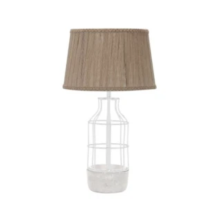 מנורת שולחן ראטן דגם נסיה