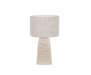 מנורת שולחן קרם בז' 5076B