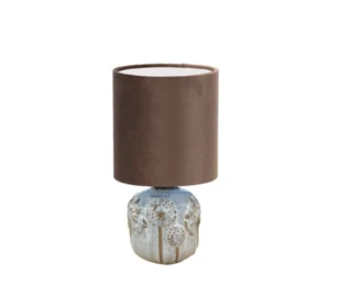 מנורת שולחן חום תכלת F6007S