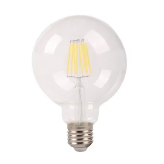 קינג נורת פחם גלוב LED E27-G125 8W 2700K (23360)