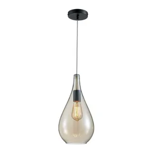 מנורת תלייה זכוכית אגס וינטג' 1098 גדול (25875)