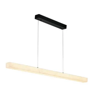 מנורת תלייה אלבסטרה סרגל ישר תלוי