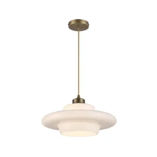 מנורת תלייה זכוכית עגולה גליה 25066