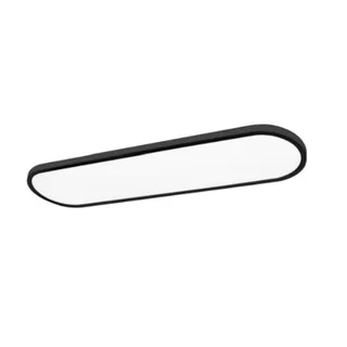 מנורה צמוד תקרה אפולו אובלי CCT 32W שחור / לבן