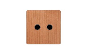 מפסק תאורה בטגנולוגיית טאצ' בעיצוס וגימור עץ